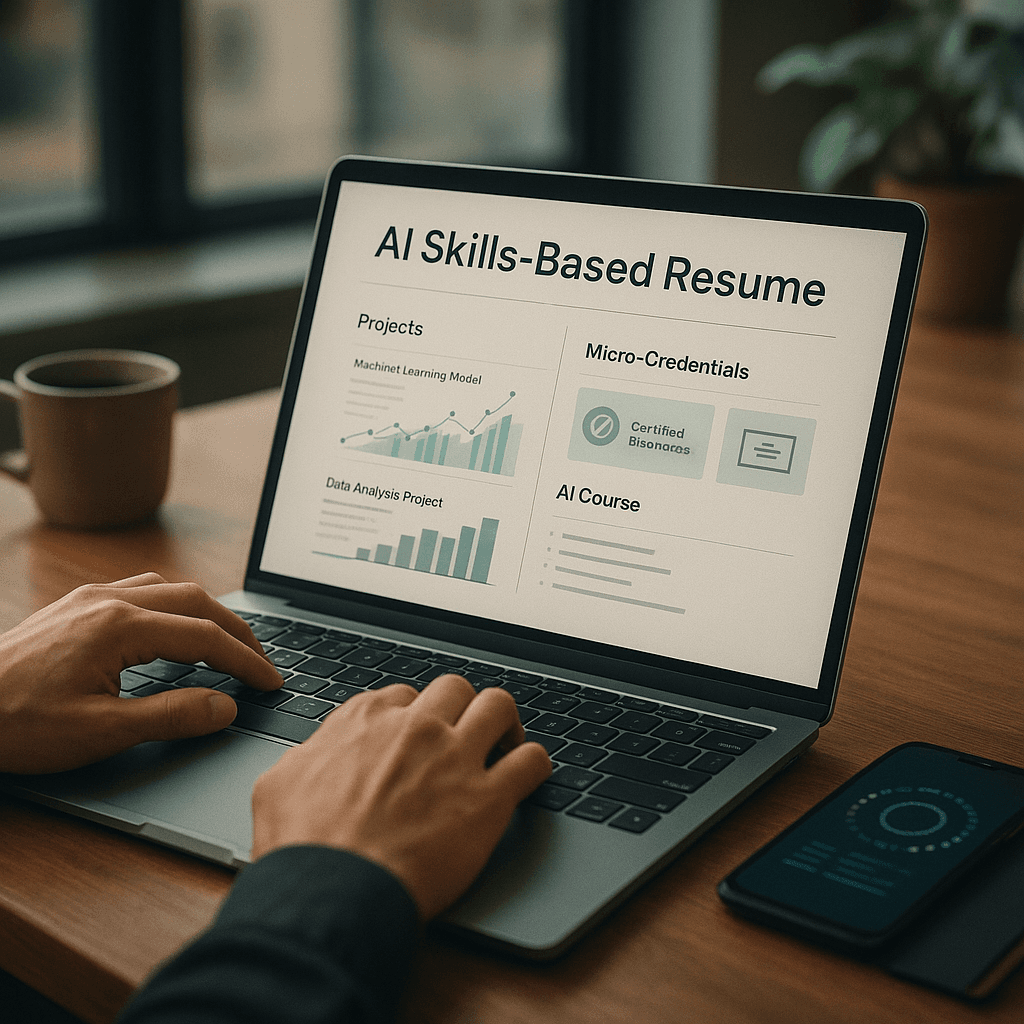 AI Skills-Based Resume in 2025: How to Turn Your Projects, Micro-Credentials & GitHub Into a Recruiter-Ready Skills Profile